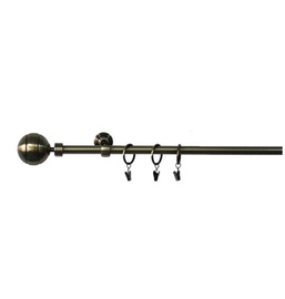 Viengubo karnizo komplektas Domoletti LK1812/III, 180 cm, Ø 19 mm