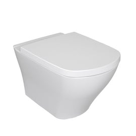 Sienas tualete Ravak Classic Rimoff, ar vāku, 440 mm x 530 mm