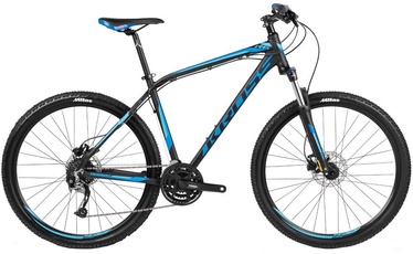 Dviratis Kross Hexagon R6 XL 27.5" Black Blue 17