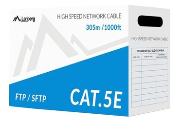 Lanberg Patch Cable S/FTP CAT5e 305m Grey