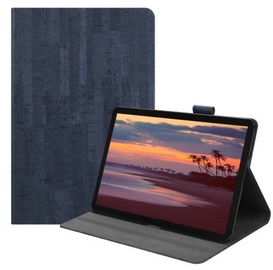 TakeMe Retro Book Case For Samsung Galaxy Tab S4 2018 Dark Blue