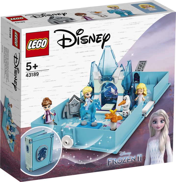 Konstruktor LEGO | Disney Princess™ Elsa ja Nokki juturaamatu seiklused 43189, 125 tk