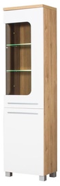 Bodzio Showcase Panama PA05 Right White/Dark Sonoma Oak