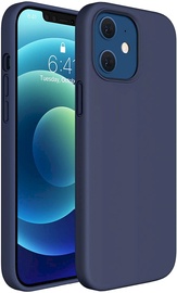 Fusion Elegance Fibre Back Case For Apple iPhone 12/12 Pro Blue