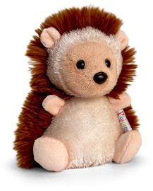 Mīkstā rotaļlieta Keel Toys Pippins Hedgehog, brūna, 14 cm