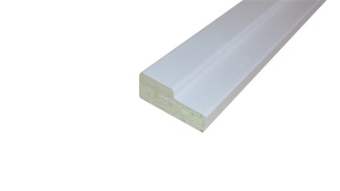 Ukseleng Monte, 208 cm x 7.5 cm x 3.2 cm, valge