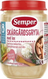 Semper Puree From 8 Months 190g Salmon With Vegetables In Cream Sauce