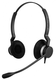 Vadu austiņas Jabra Biz 2300 Duo QD, melna