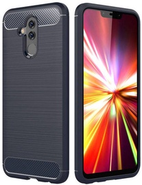 Hurtel Carbon Back Case For Huawei Mate 20 Lite Blue