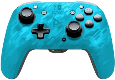 Spēļu kontrolieris PDP Faceoff Wireless Deluxe Blue Camo