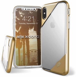 X-Doria Revel Lux Back Case For Apple iPhone X/XS Gold