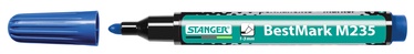 Stanger M235 BestMark Permanent Marker 1-3mm 10pcs Blue 712001
