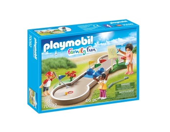 Konstruktorius Playmobil familyfun 70092 minigolf