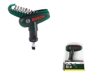 Bosch Screwdriver With Bit Set 10pcs