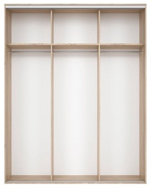 Black Red White Wardrobe Frame Nadir 190 Sonoma Oak