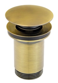 Ferro S285BR G5/4 Rotondo Drain Valve For Basins Chrome Old bronze