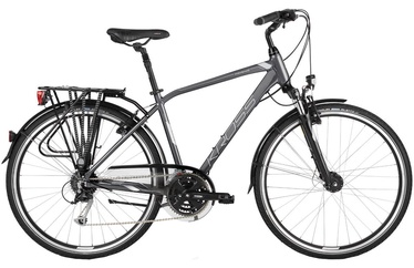 Dviratis Kross Trans 5.0 M 28" Graphite Silver Glossy 18