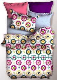 Gultas veļas komplekts DecoKing Basic, daudzkrāsaina, 155x220 cm