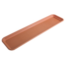 Puķu poda šķīvis Lamela Pot Plate 57x16cm Brown