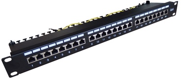 Коммутационная панель Digitus CAT6 Patch Panel 24-Port S-FTP DN-91624S-EC