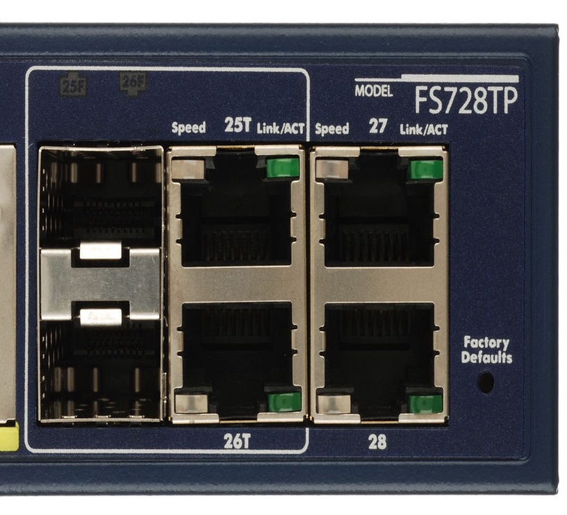 Komutatorius (Switch) Netgear ProSafe FS728TP100EUS 1a.lt