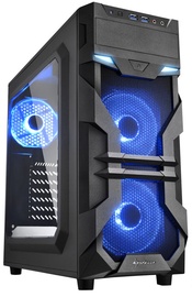 Sharkoon VG7 Window Mid-Tower Blue