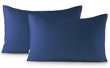 DecoKing Messli Pillowcase Denim Blue 50x70 2pcs