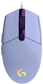 Mänguri hiir Logitech G102 Lightsync, violetne
