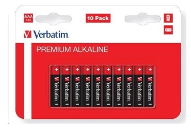 Baterijas Verbatim, AAA, 10 gab.