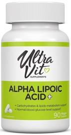 Pārtikas piedeva UltraVit Alpha Lipolic acid 90