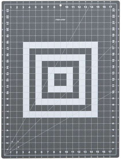 Lõikelaud Fiskars A2 1003895, valge/hall, 45 mm x 60 mm