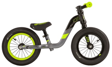 Vaikiškas dviratis Scool PedeX1 12" Black Yellow