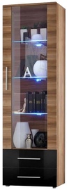 ASM Neo I Display Cabinet Plum w/ Black Drawers