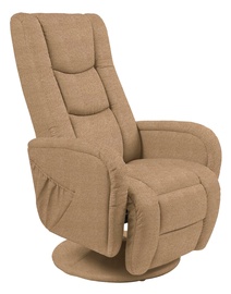 Fotelis Pulsar 2, smėlio ruda, 68 cm x 85 cm x 106 cm
