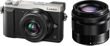 Panasonic Lumix DMC-GX80 + 12-32mm + 35-100mm Kit Black/Silver