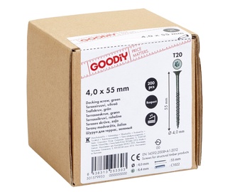TERRASSIKRUVI GOODIY 4X55 TX 20 GR 200