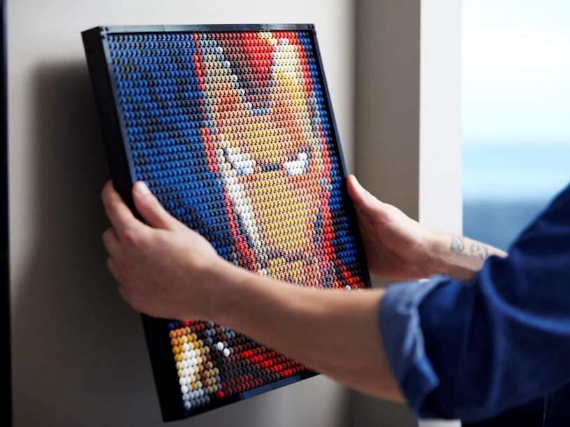 Konstruktor Constructor LEGO Art Marvel Studiose Raudmees 31199