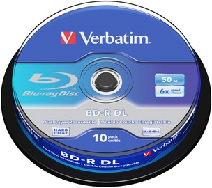 Накопитель данных Verbatim, 50 GB, 10шт.