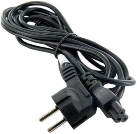 4World Power Cord C5 3m Black
