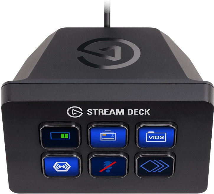 Vadības panelis Elgato Stream Deck Mini, melna