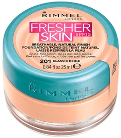 Rimmel London Fresher Skin Foundation SPF15 25ml 201