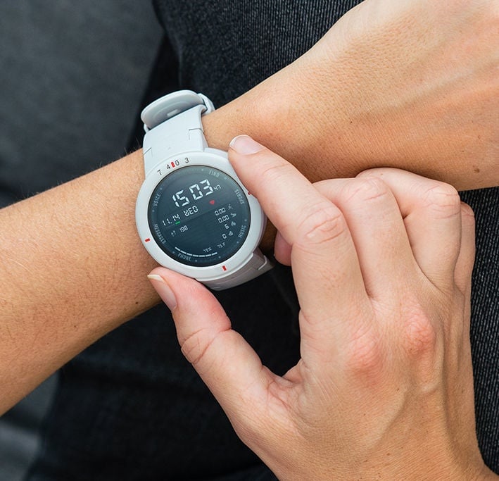 I manusis laikrodis Xiaomi Amazfit Verge balta Senukai.lt