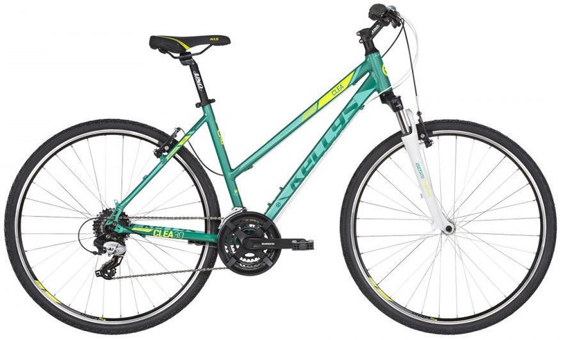 Велосипед кроссовый Kellys Clea 30, 28 ″, M рама, зеленый