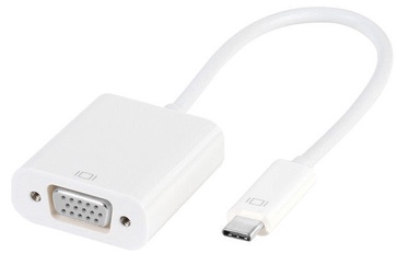 Juhe Vivanco USB Type-C To VGA Adapter White