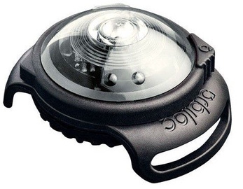 Orbiloc Dog Dual Safety Light Black/White