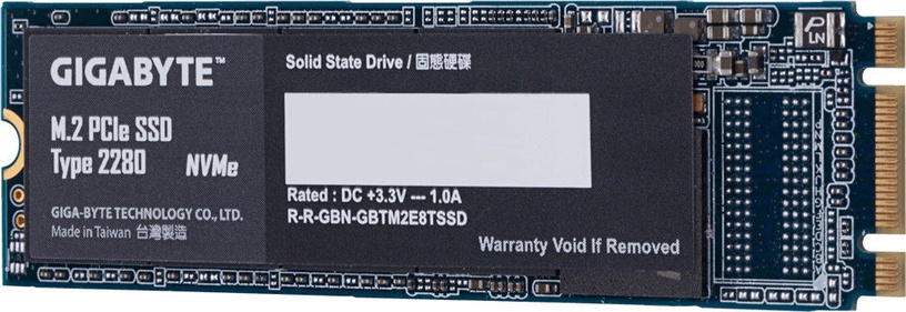 Kietasis diskas (SSD) Gigabyte GP-GSM2 GP-GSM2NE8128GNTD, M.2, 128 GB