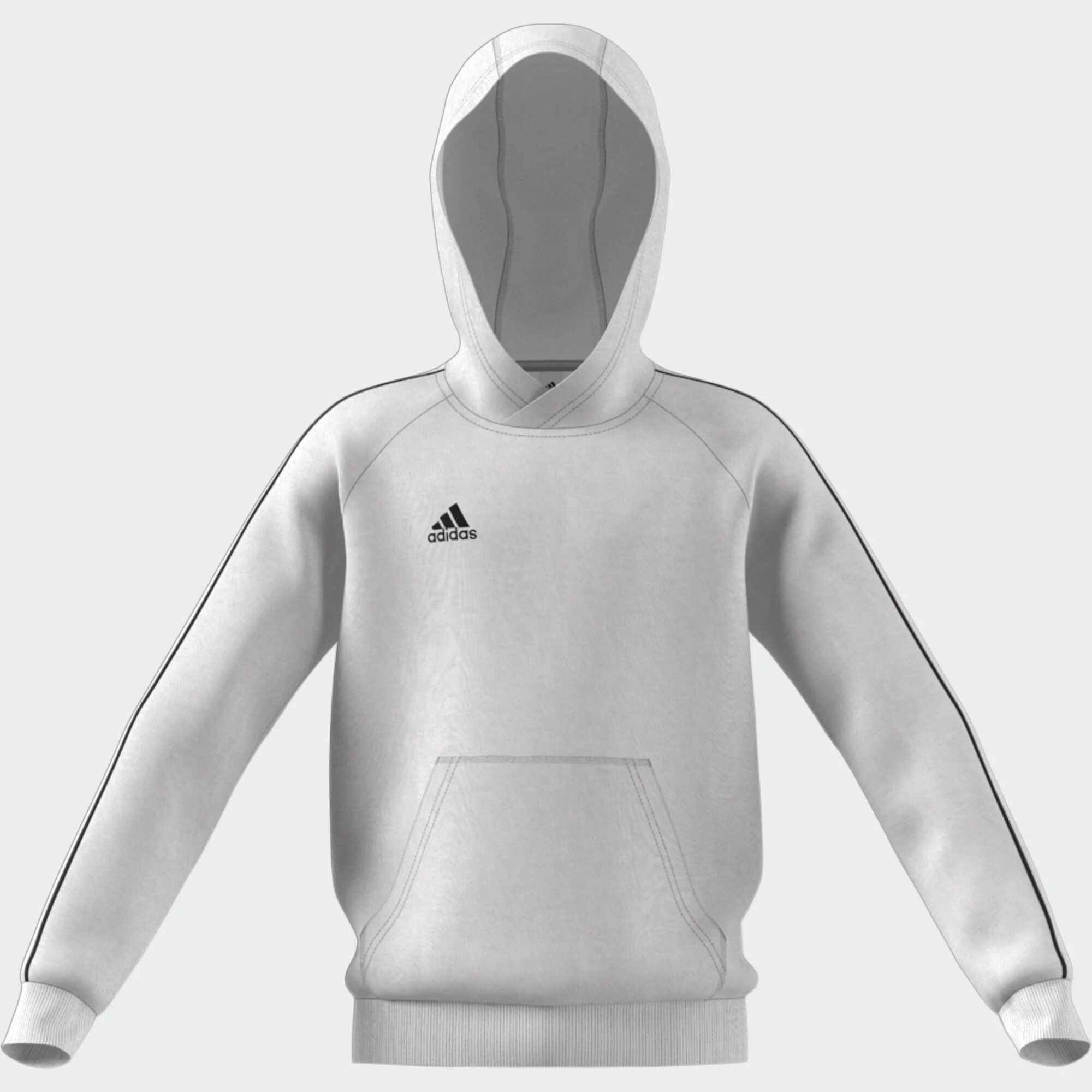 adidas white hoodie youth