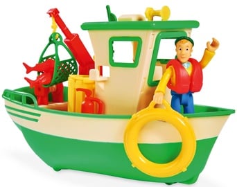 Vannas rotaļlieta Simba Fireman Sam Fishing Boat, 14 gab.