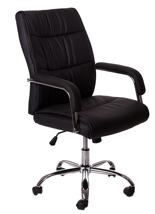 Biroja krēsls Happygame 6008, melna