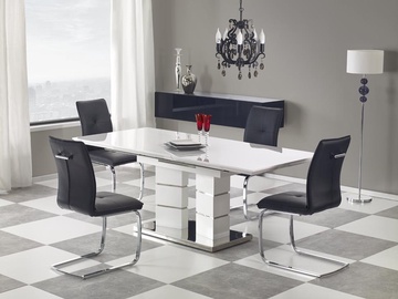 Pusdienu galds Halmar Lord White, 1600 - 2000x900x750 mm